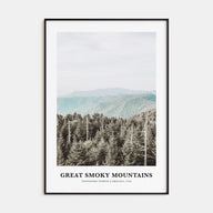 Great Smoky Mountains National Park Portrait Color Poster