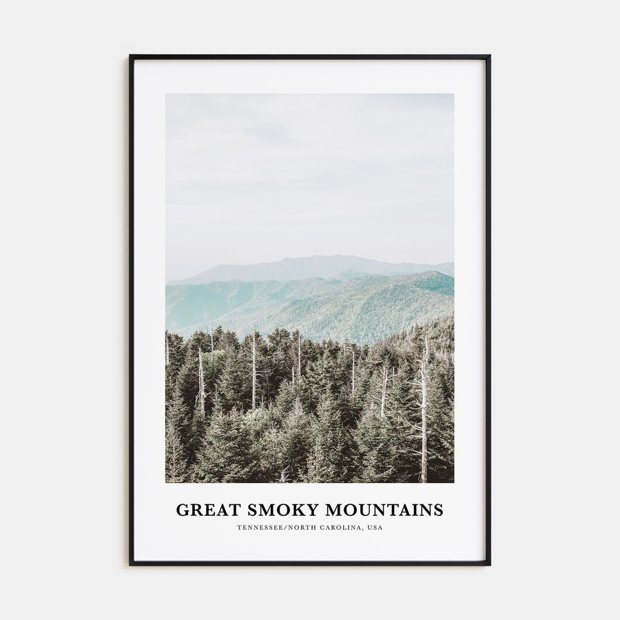 Great Smoky Mountains National Park Portrait Color Poster
