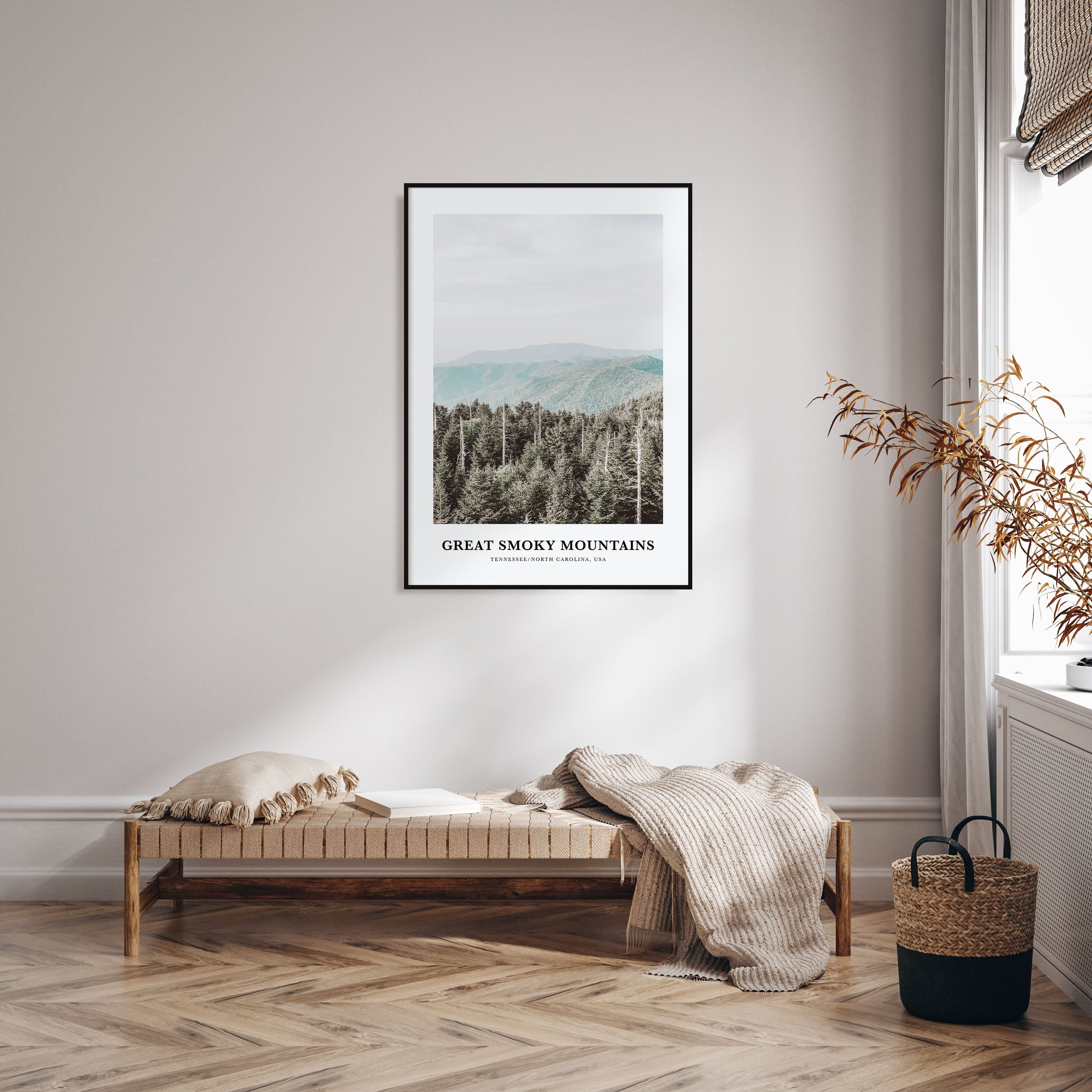 Great Smoky Mountains National Park Portrait Color Poster