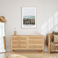 Great Smoky Mountains National Park Portrait Color Poster