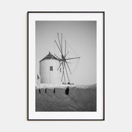 Greece Photo B&W No 1 Poster