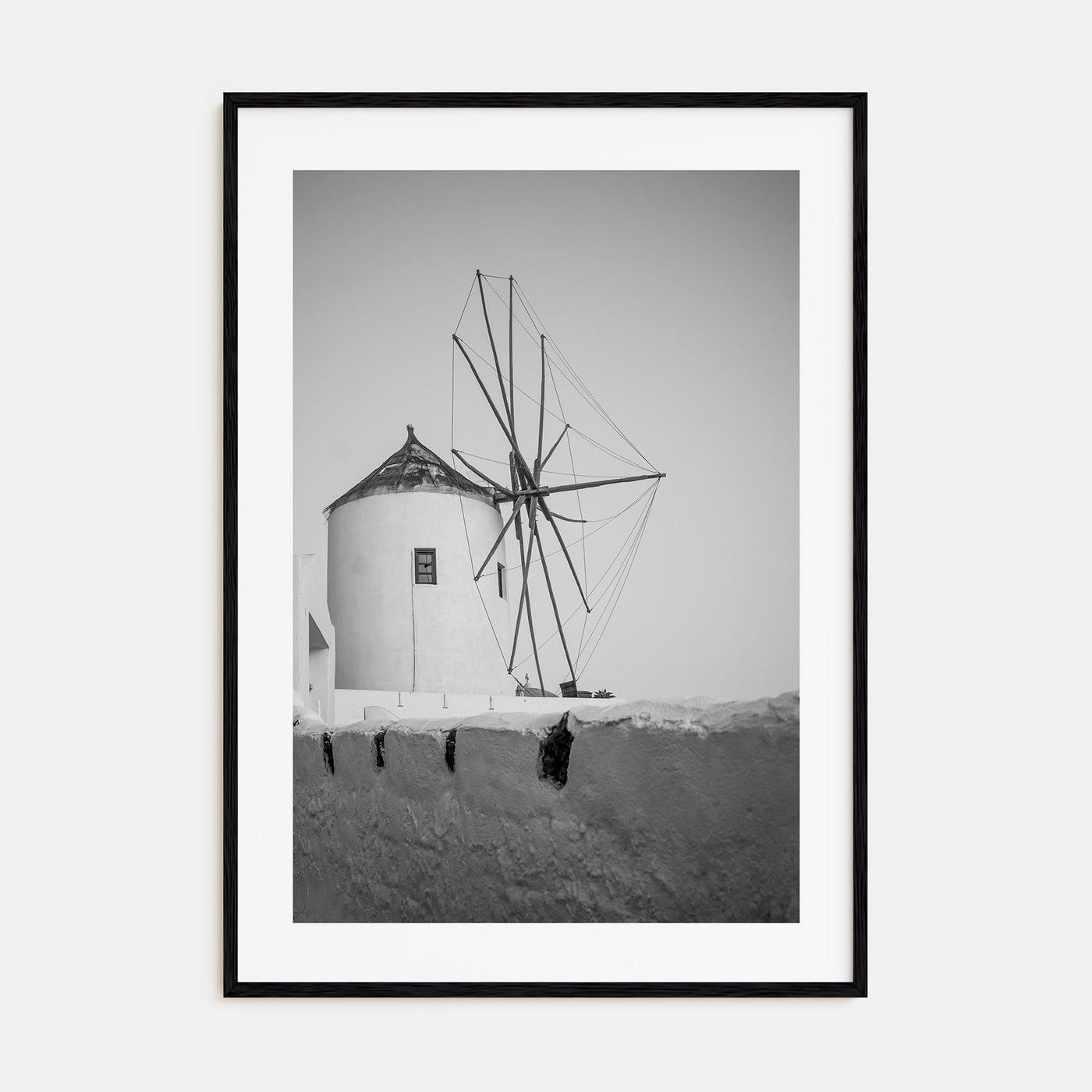 Greece Photo B&W No 1 Poster