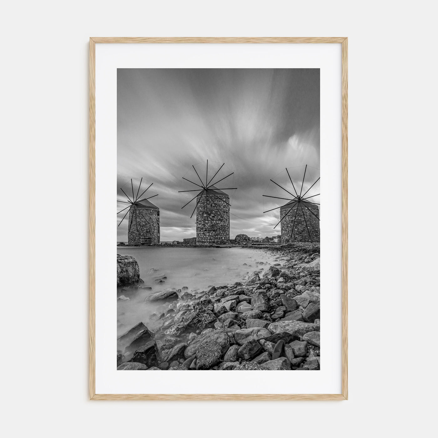 Greece Photo B&W No 2 Poster