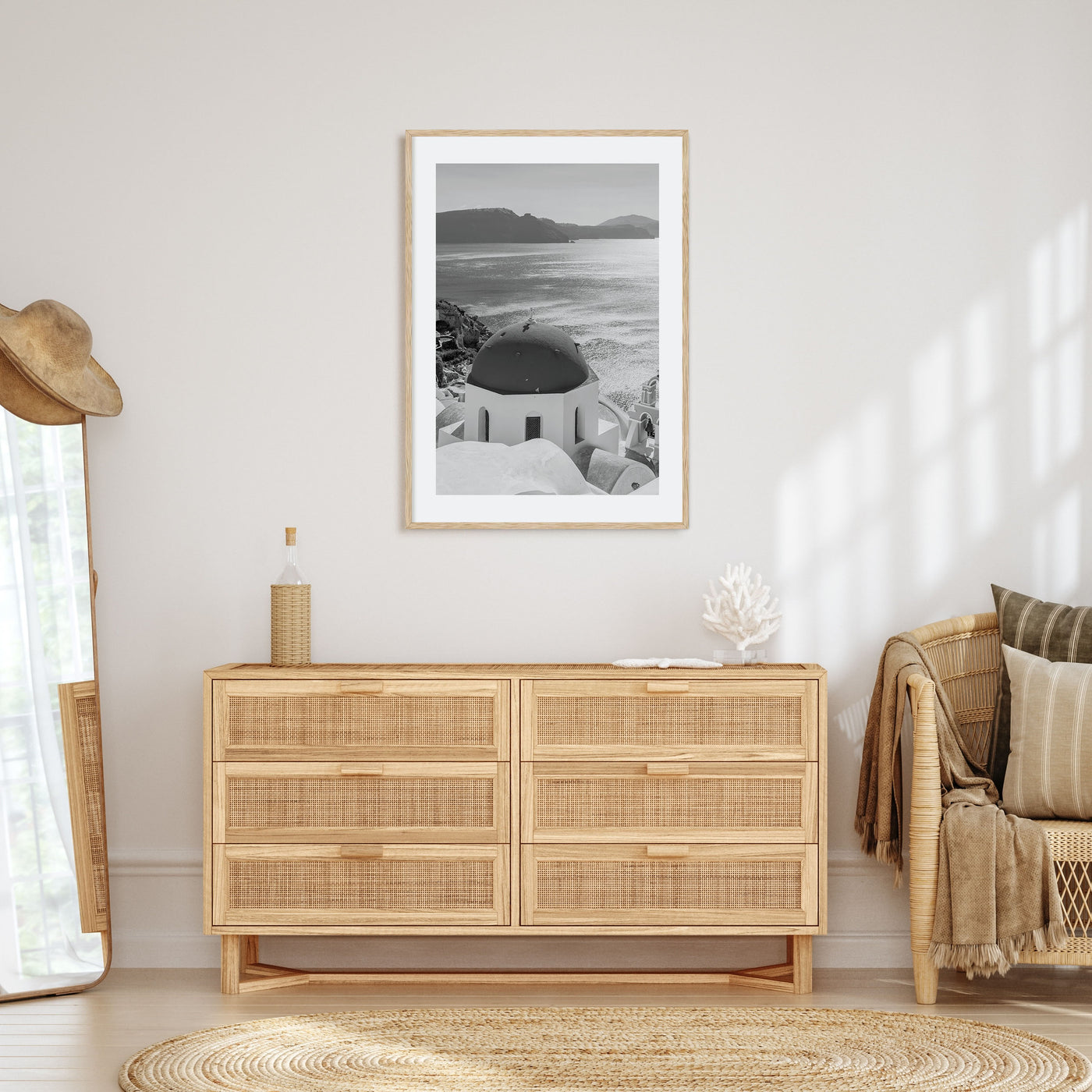 Greece Photo B&W 3 Poster