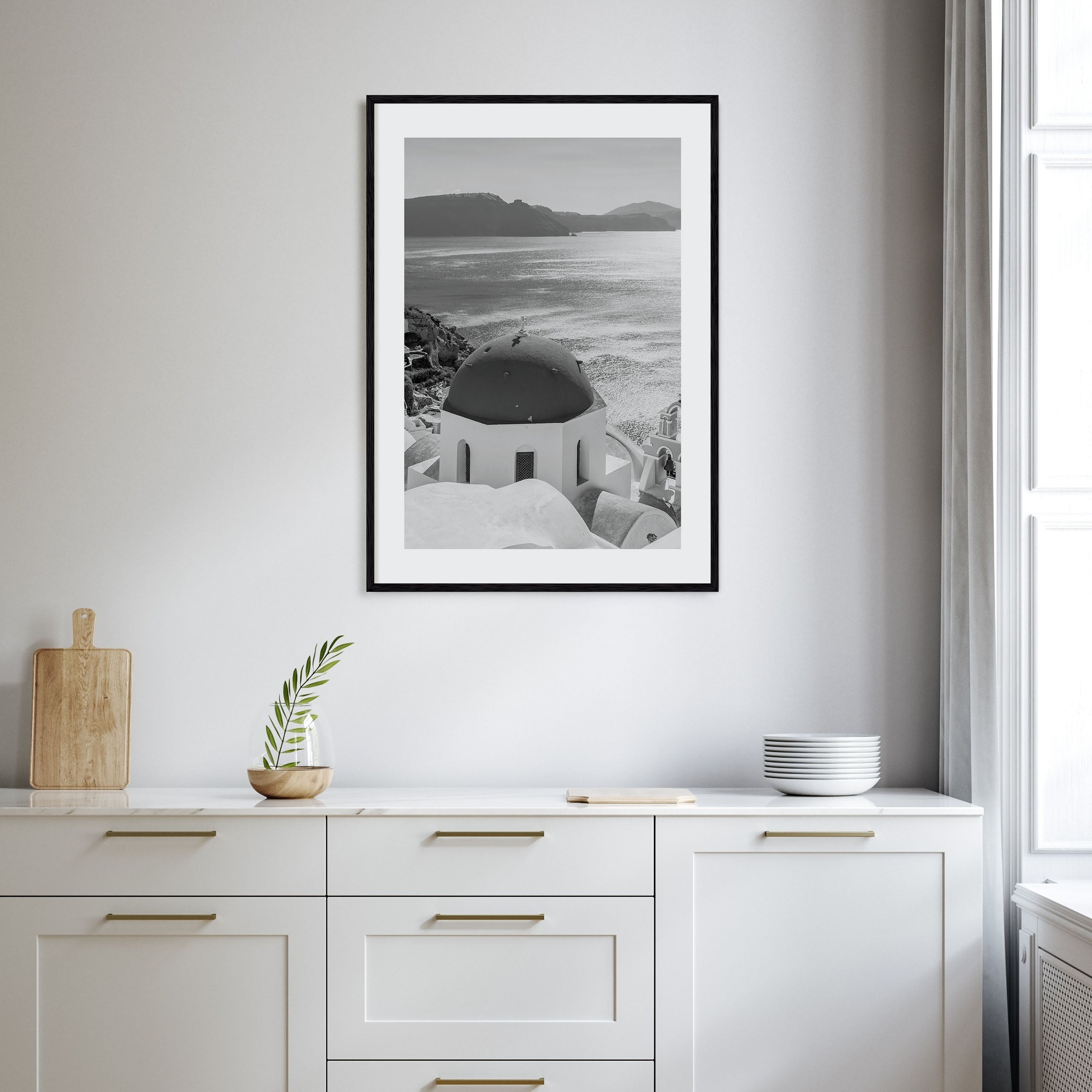Greece Photo B&W 3 Poster