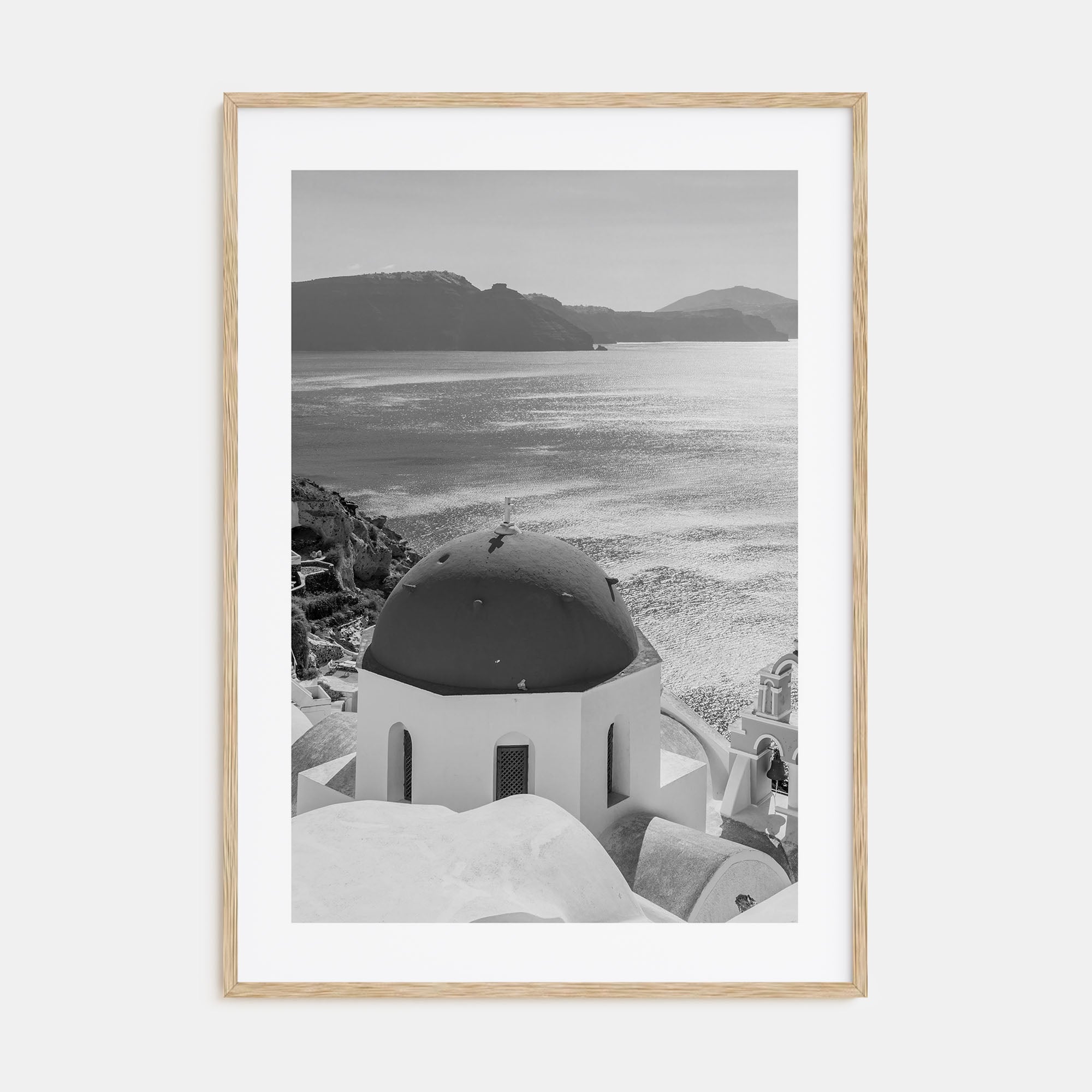 Greece Photo B&W 3 Poster