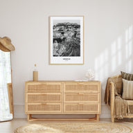 Greece Portrait B&W No 1 Poster