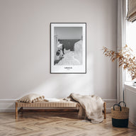 Greece Portrait B&W No 2 Poster