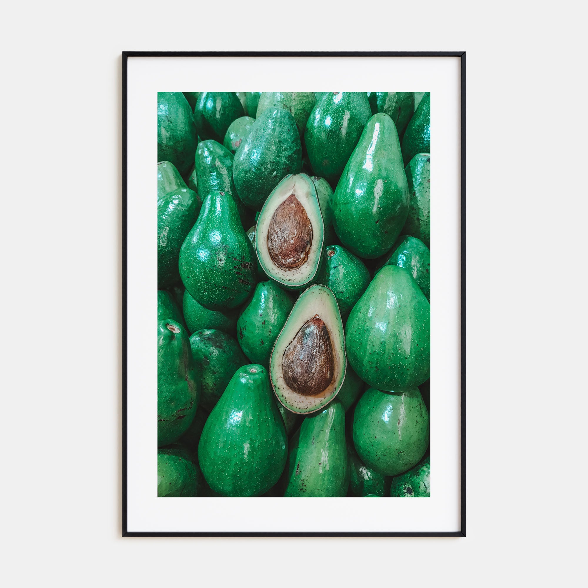 Green Avocados Photo Color Poster