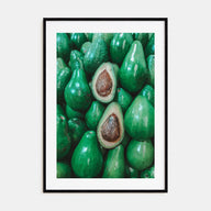 Green Avocados Photo Color Poster