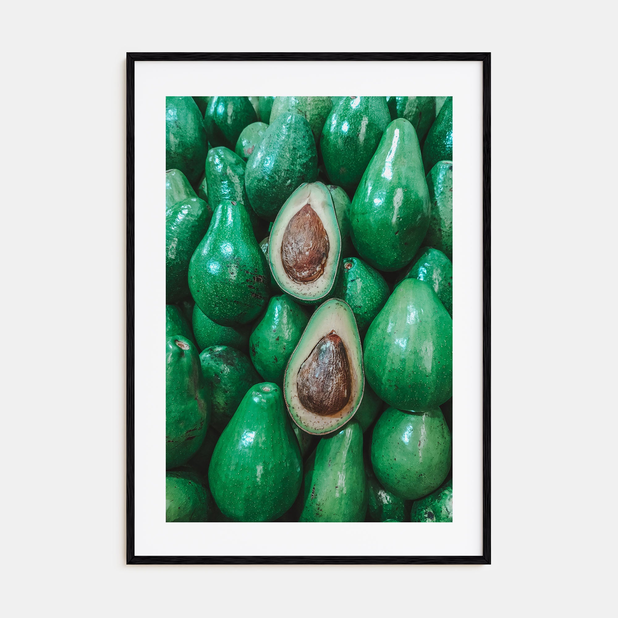 Green Avocados Photo Color Poster