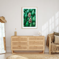 Green Avocados Photo Color Poster