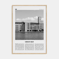 Green Bay Travel B&W Poster