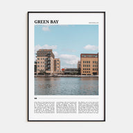 Green Bay Travel Color Poster
