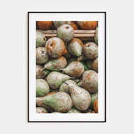Green Pears Photo Color Poster