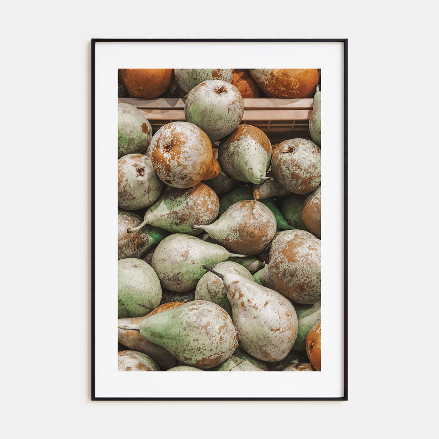 Green Pears Photo Color Poster