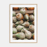 Green Pears Photo Color Poster