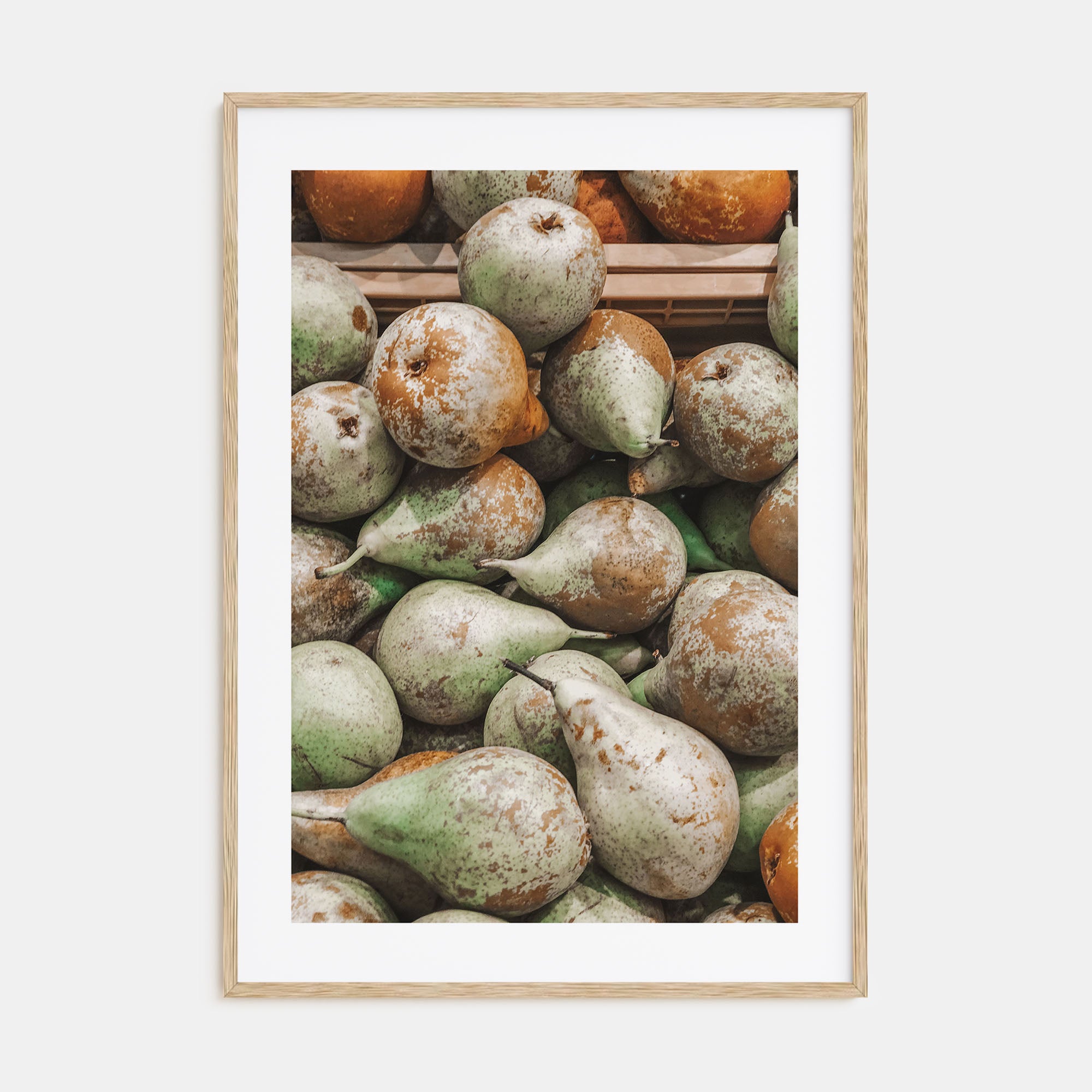 Green Pears Photo Color Poster