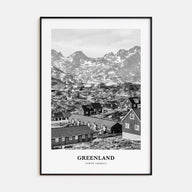 Greenland Portrait B&W Poster