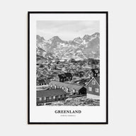 Greenland Portrait B&W Poster