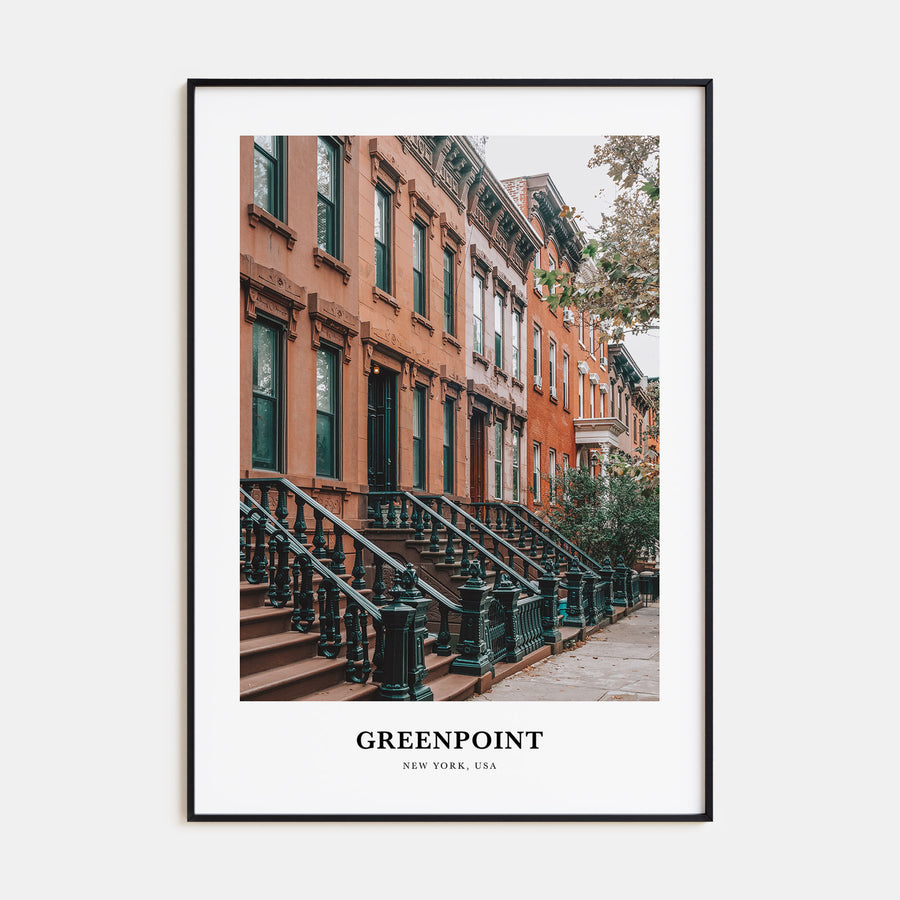 Greenpoint Portrait Color Poster