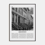 Greenpoint Travel B&W Poster