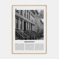 Greenpoint Travel B&W Poster