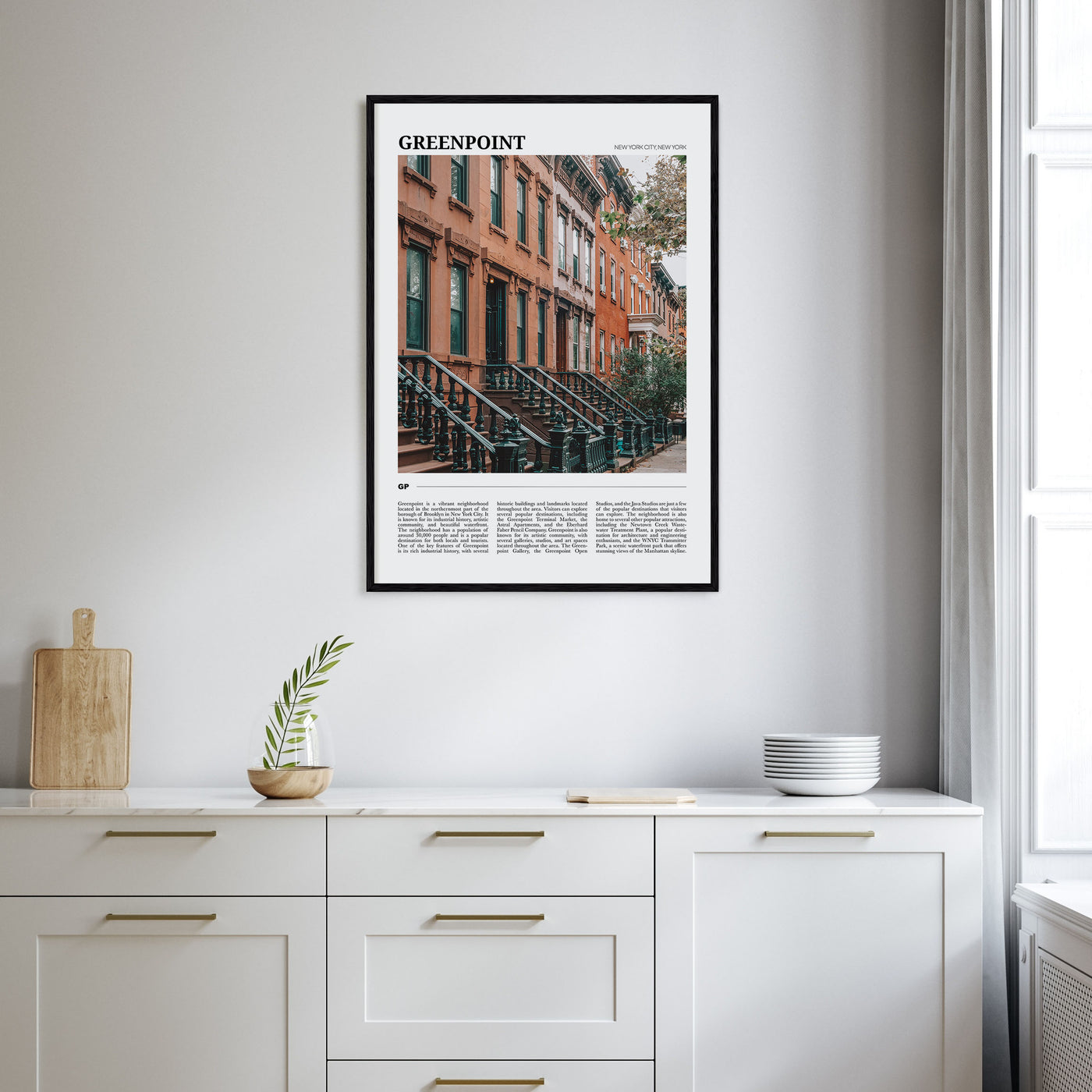 Greenpoint Travel Color Poster