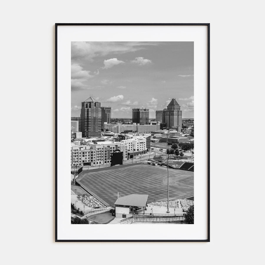 Greensboro Photo B&W Poster