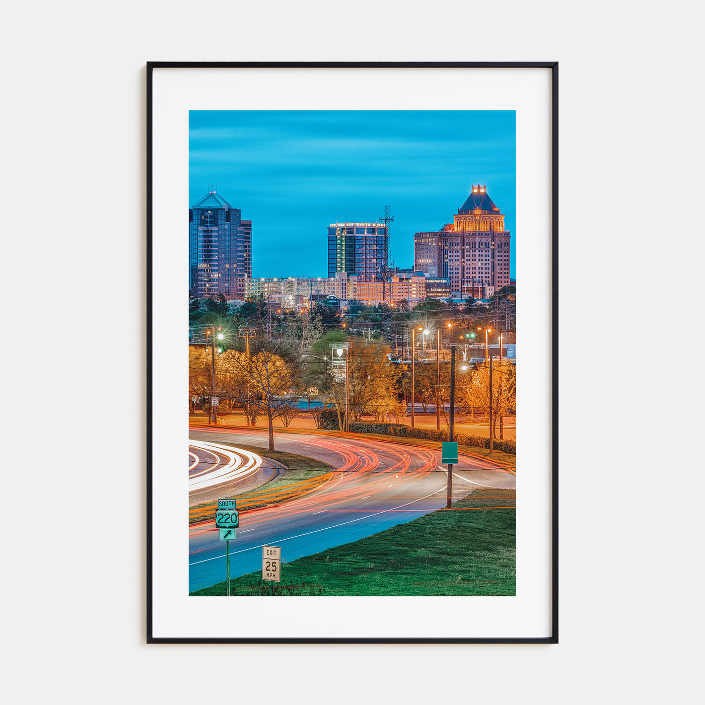 Greensboro Photo Color Poster