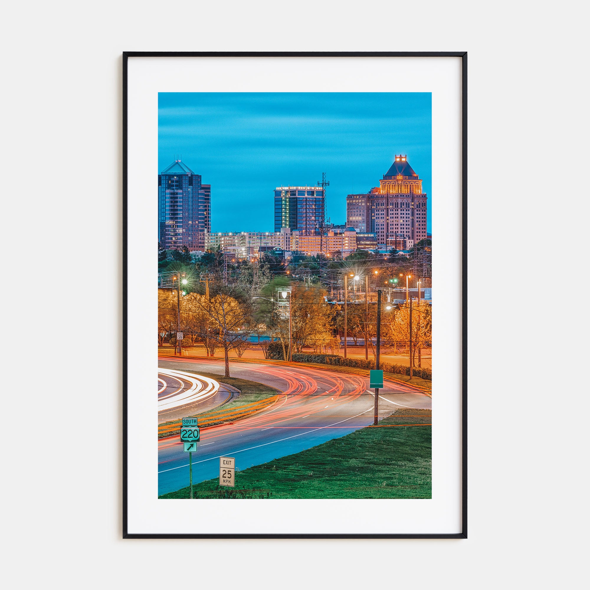 Greensboro Photo Color Poster