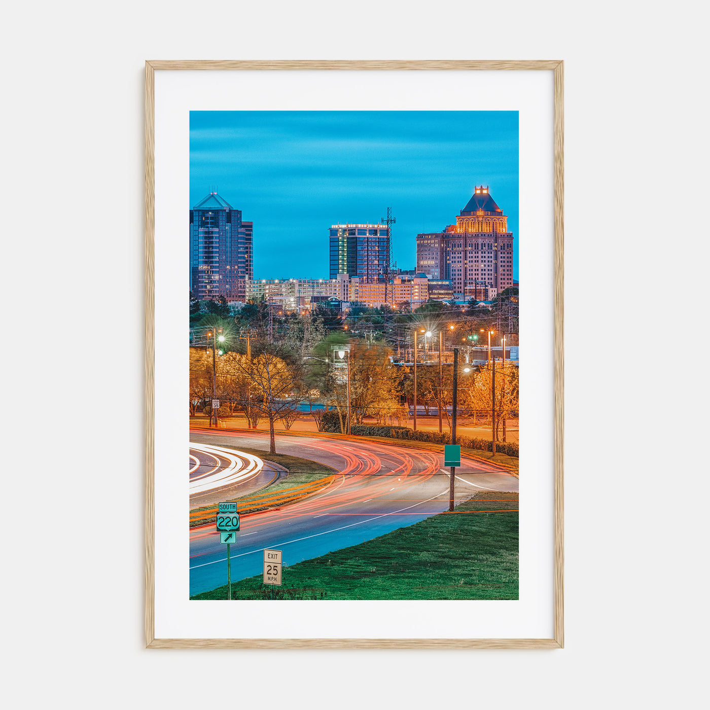Greensboro Photo Color Poster