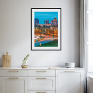 Greensboro Photo Color Poster