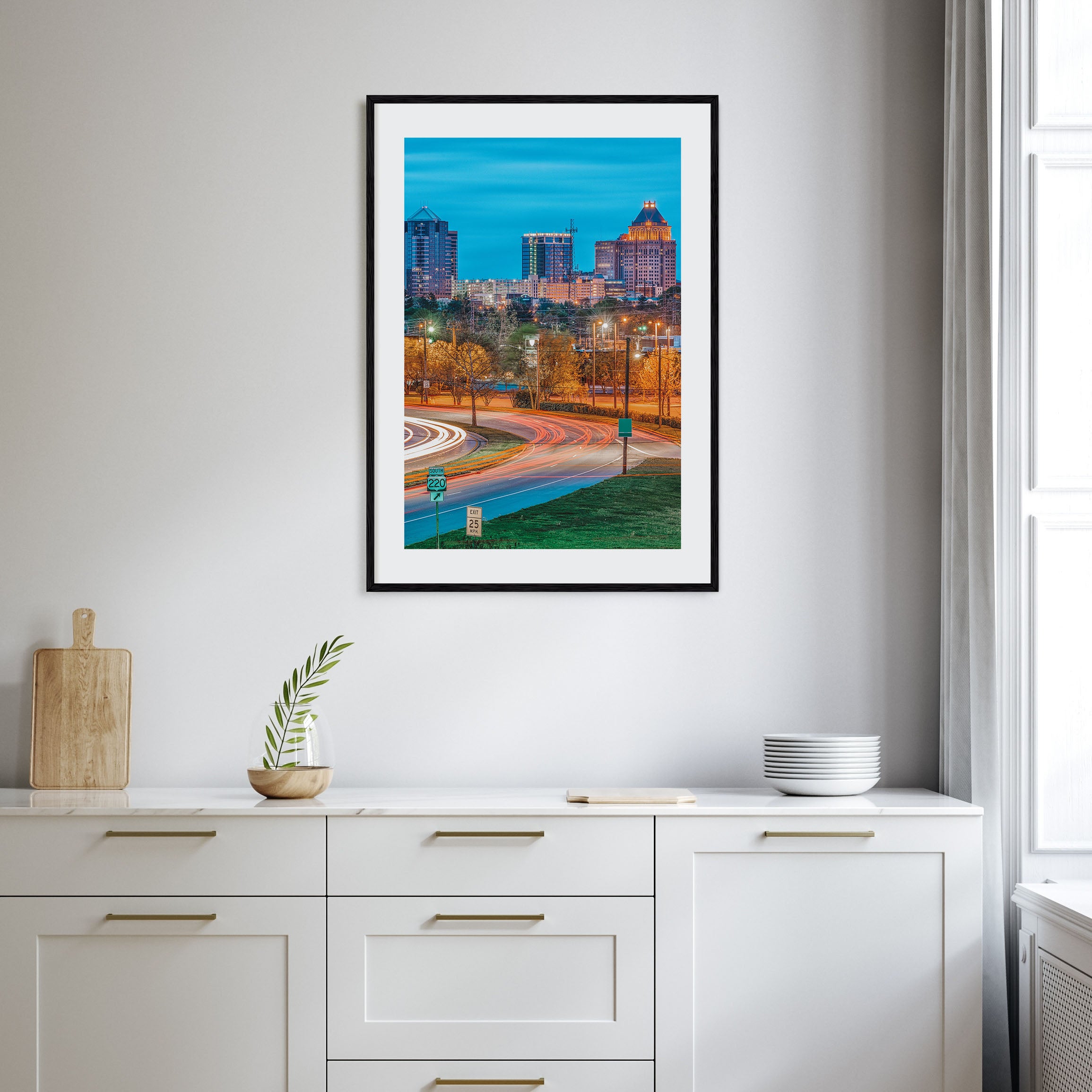 Greensboro Photo Color Poster