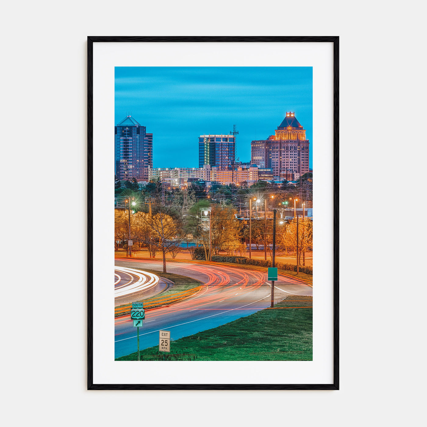 Greensboro Photo Color Poster