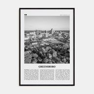 Greensboro Travel B&W No 1 Poster