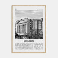 Greensboro Travel B&W No 2 Poster