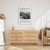 Greenville County Travel B&W Poster