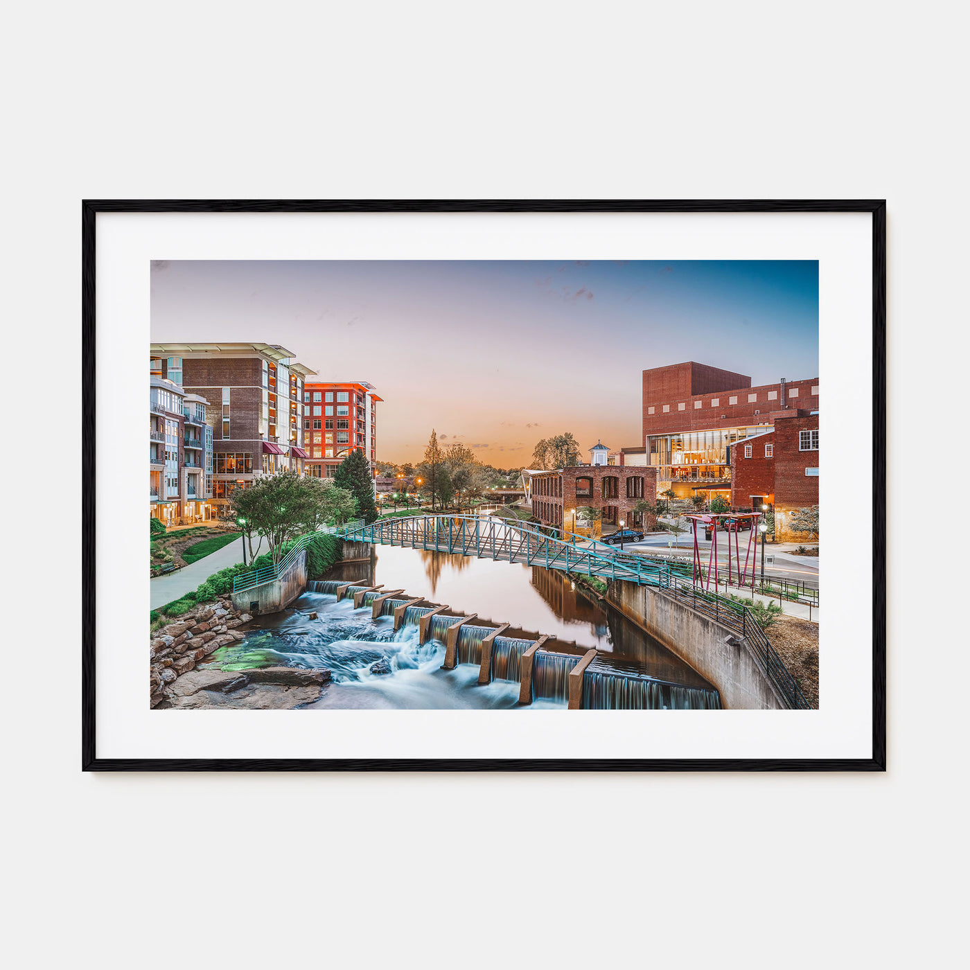 Greenville Landscape Color Poster