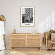 Greenville Portrait B&W No 1 Poster