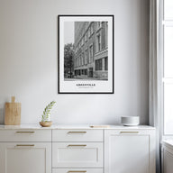 Greenville Portrait B&W No 1 Poster