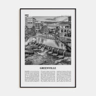 Greenville Travel B&W No 3 Poster