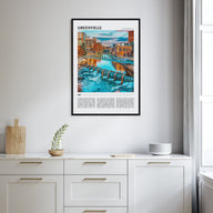 Greenville Travel Color No 1 Poster