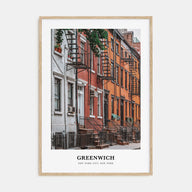 Greenwich, New York Portrait Color Poster