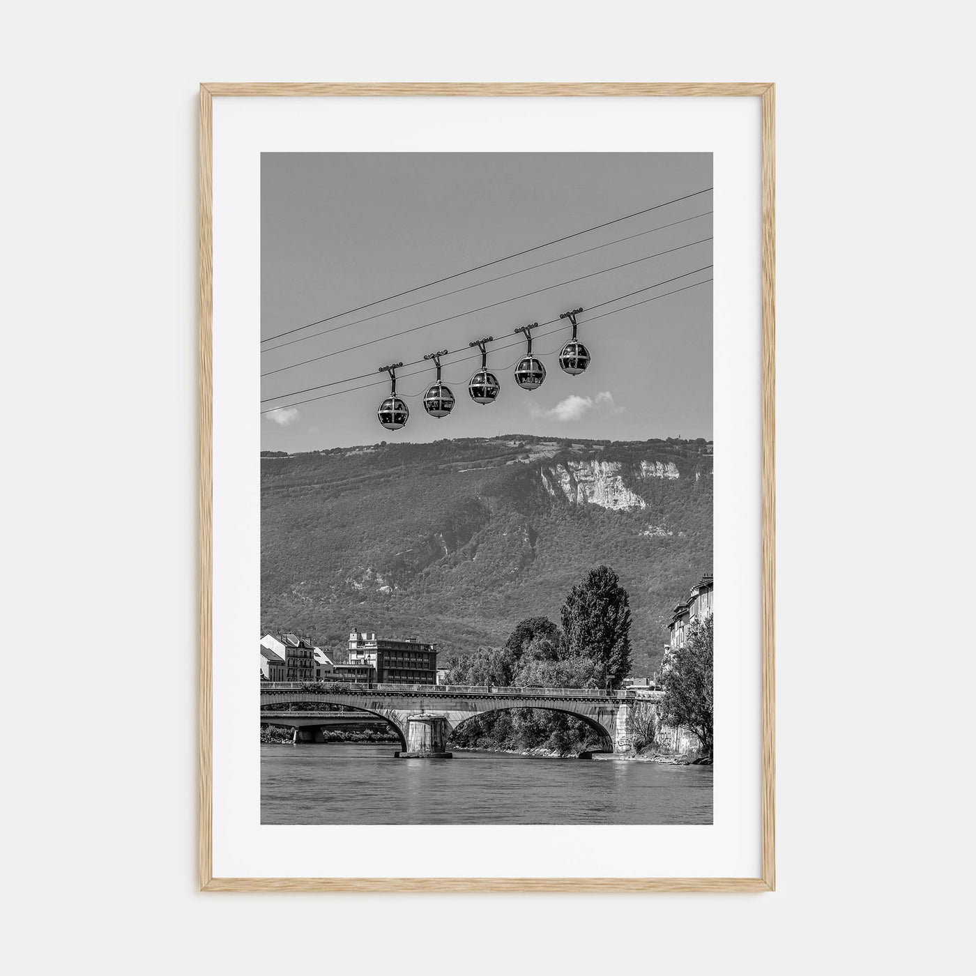 Grenoble Photo B&W Poster
