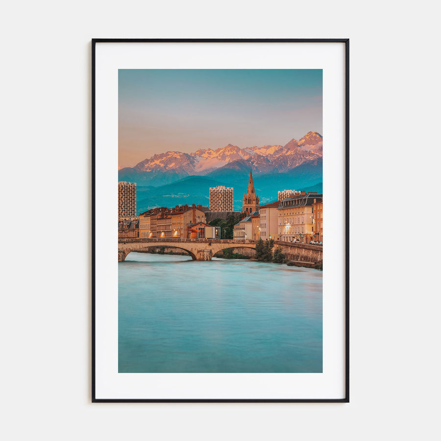 Grenoble Photo Color Poster