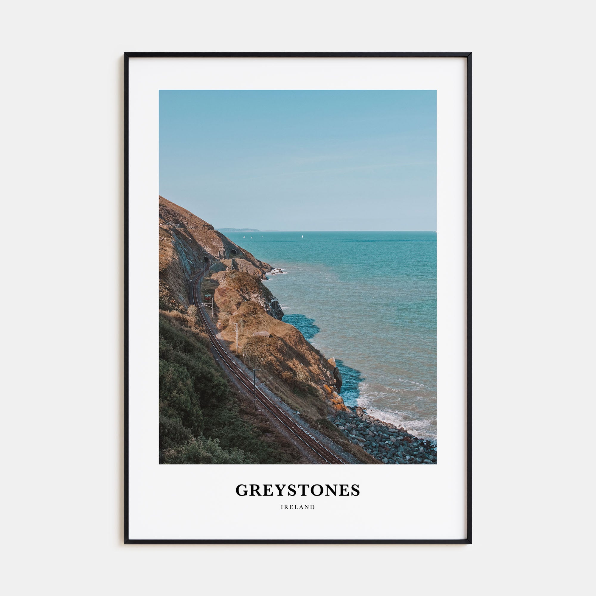Greystones Portrait Color Poster