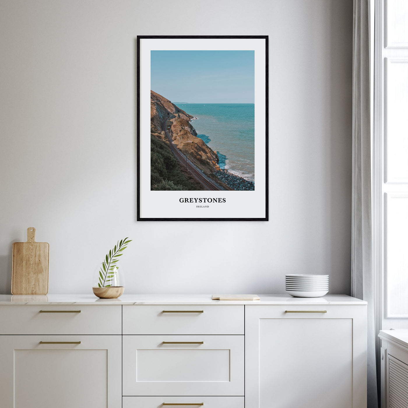 Greystones Portrait Color Poster