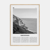 Greystones Travel B&W Poster