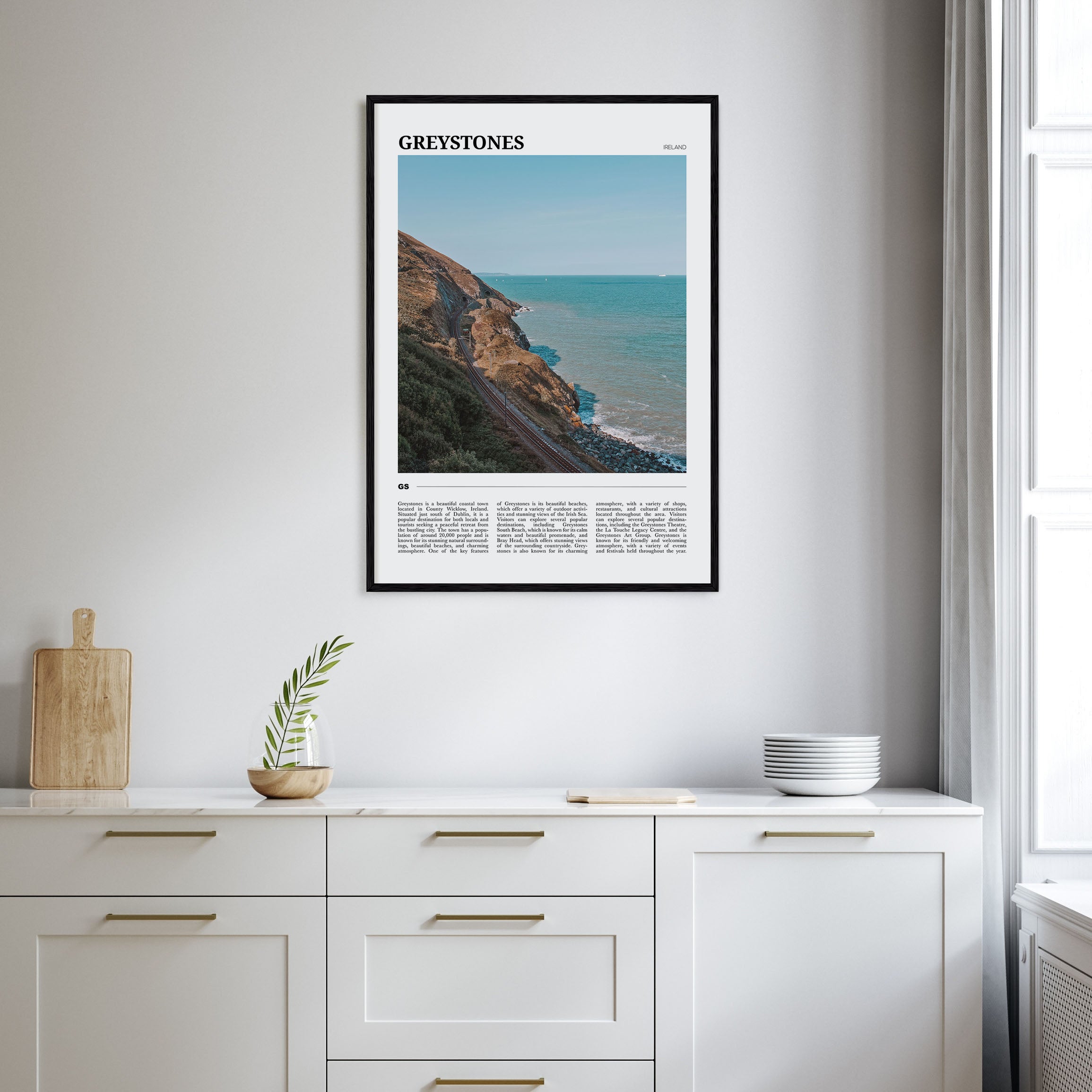 Greystones Travel Color Poster